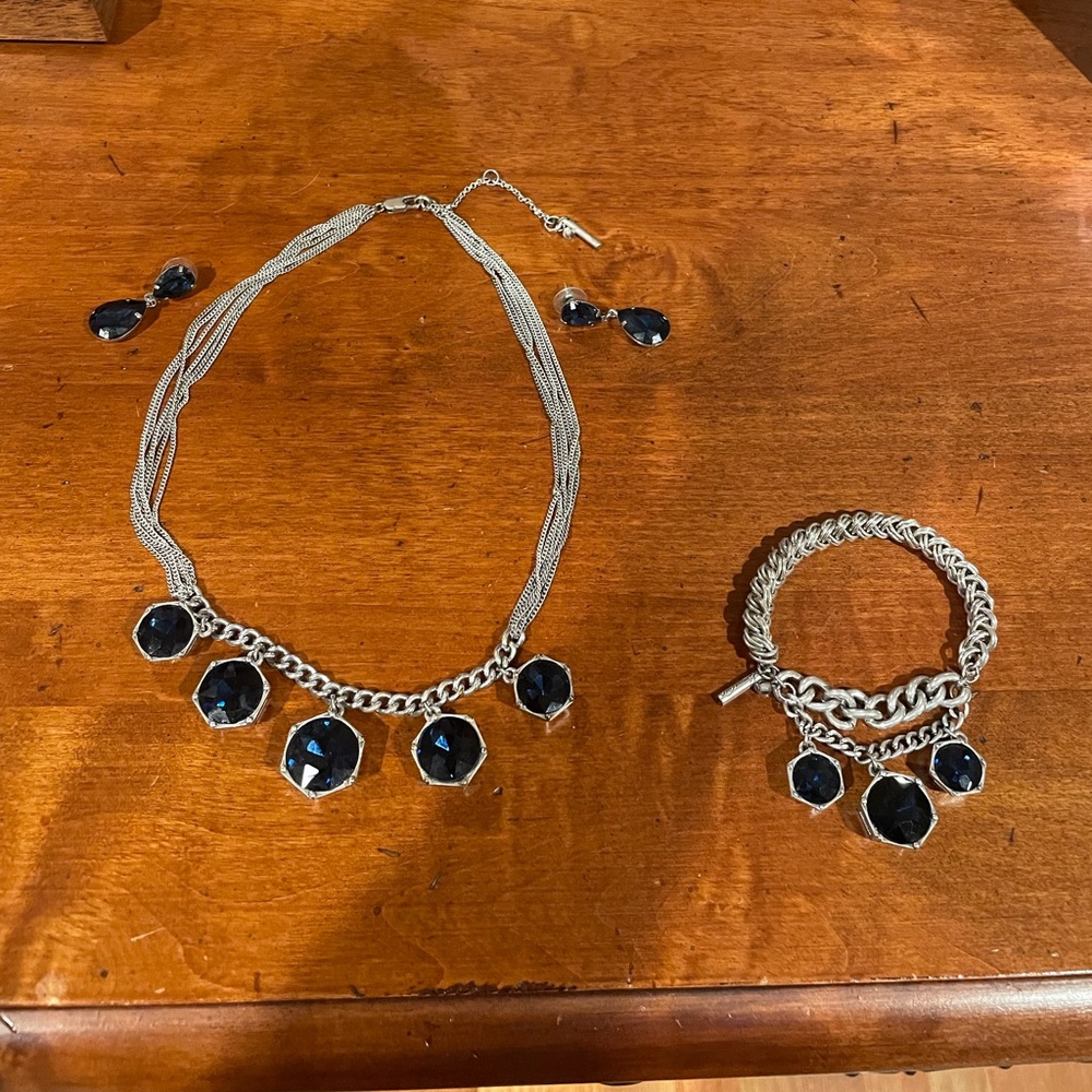 KENNETH COLE necklace, bracelet, & earrings
